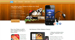 Desktop Screenshot of iphoneslideshow.com